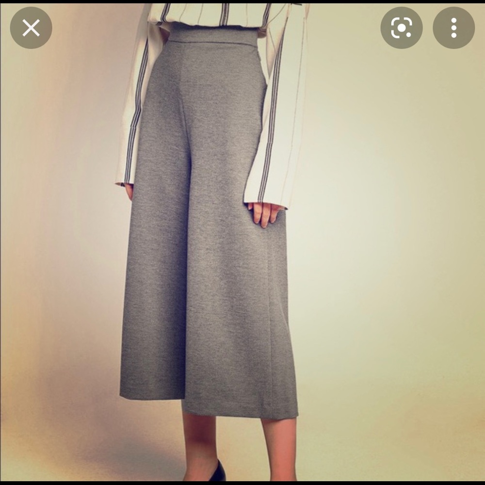 Tibi High Waist Cropped Trouser / Pant size 2